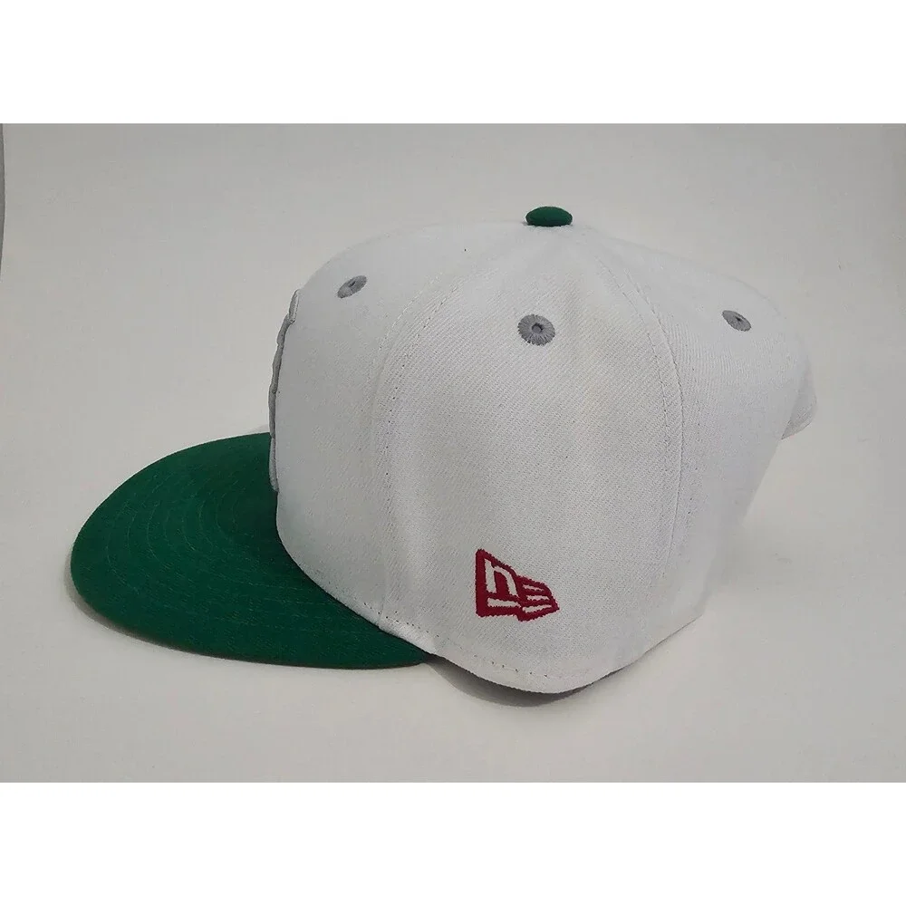 Fitted Hawaii Kamehameha White Silver Metallic New Era 9Fifty Hat Snapback Cap